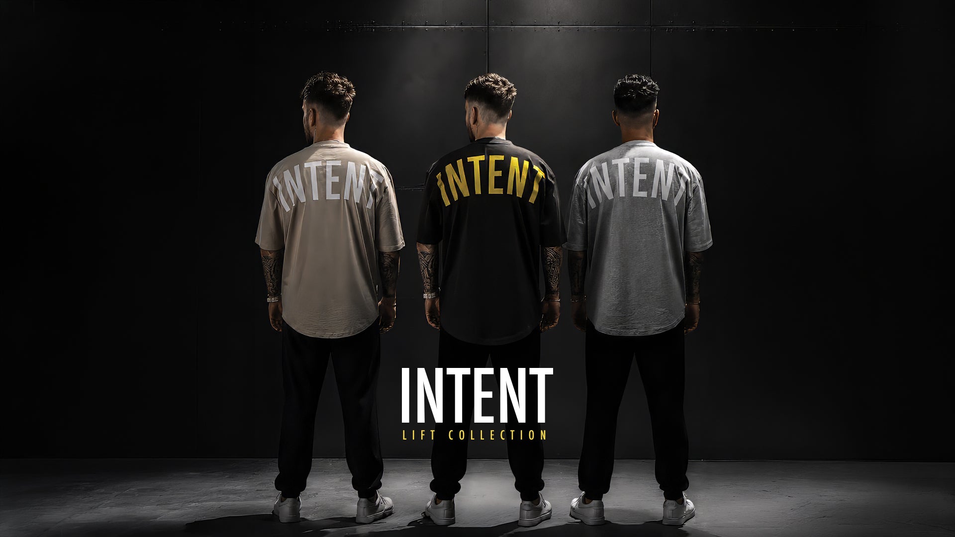 Intent Collection LIFT Collection | Premium Oversized Gym Tees | Intent