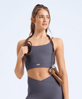 Charcoal Women’s Sustainable Luxe Sports Bra