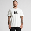 Split the G Premium White T-shirt